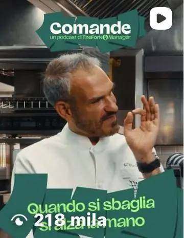 Reel: Quando si sbaglia si alza la mano, 218 mila visualizzazioni
