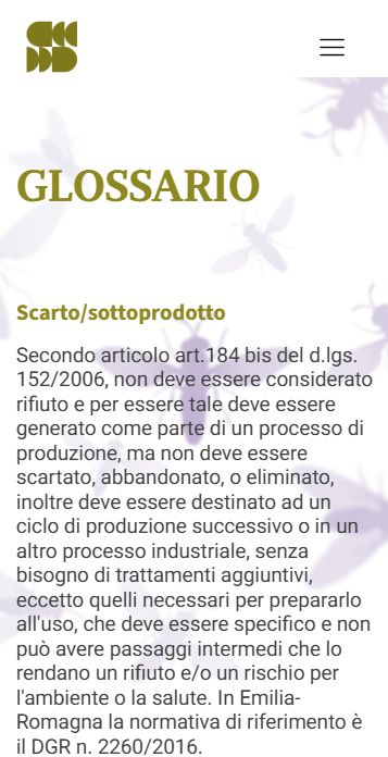 Il glossario: scarto e sottoprodotto secondo la normativa