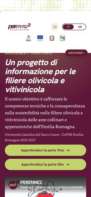 perenne2.it da telefono